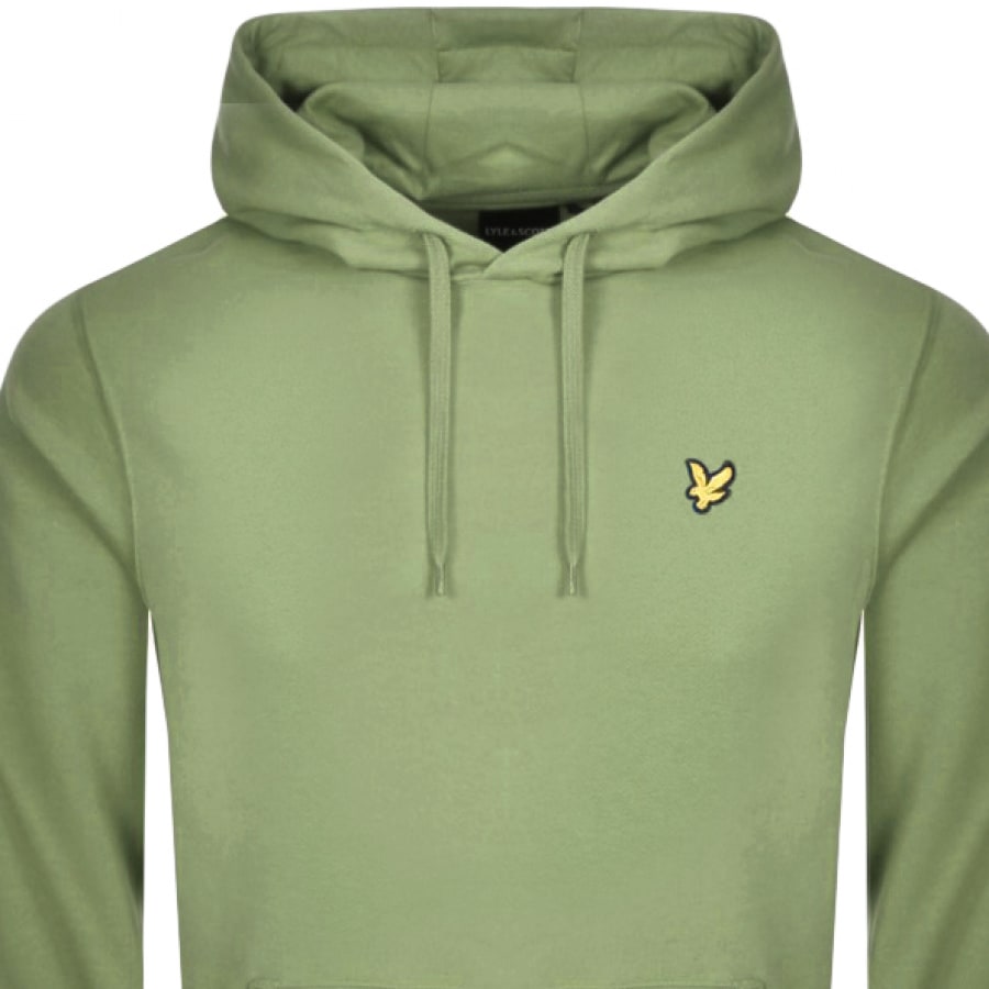 Alternative Image for ProductLyle And Scott Pullover Hoodie Green2